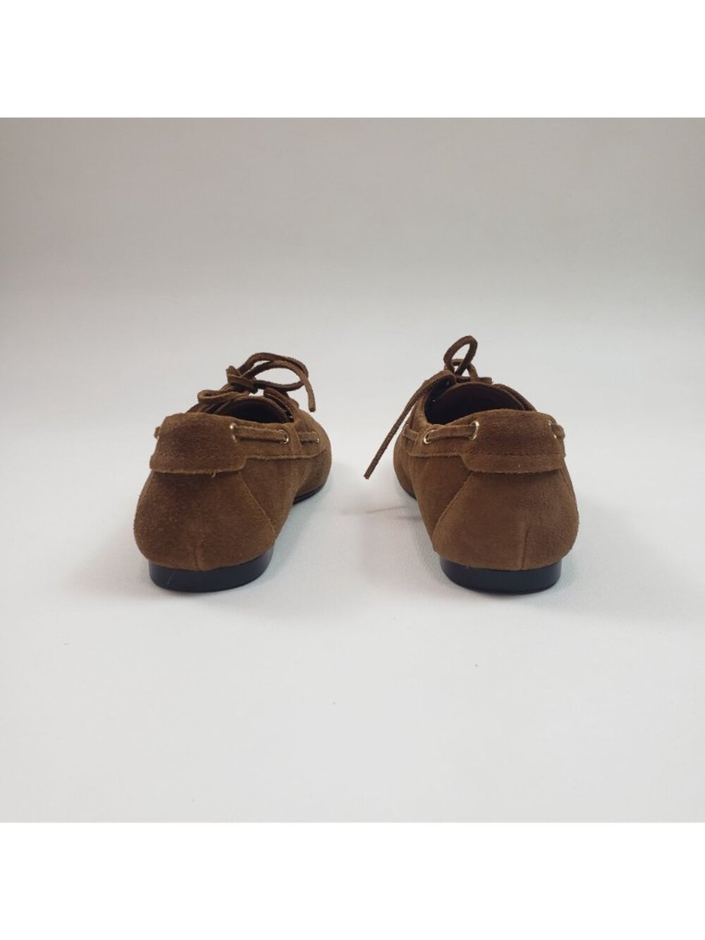 Madewell The Jamie Boat Shoe Women’s 9M Dried Acorn Suede NWOB Extra Laces - Picture 7 of 16